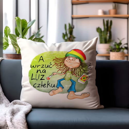 Poduszka Prezent Rasta Marihuana Trawka CBD