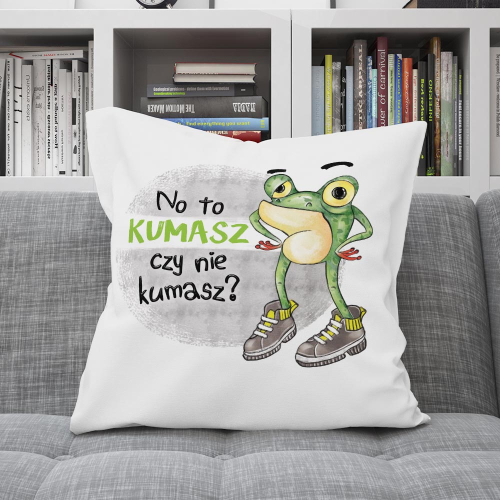 Poduszka Prezent Żaba KUMASZ?