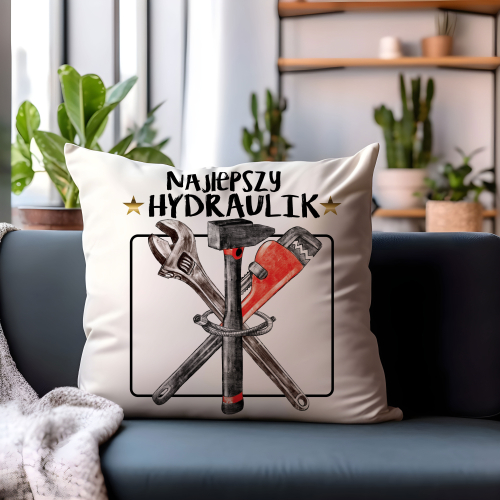 UPOMINEK PODUSZKA PREZENT ZAWÓD HYDRAULIK INSTALATOR