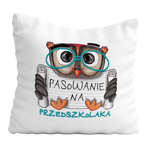 Poduszka Prezent PASOWANIE NA PRZEDSZKOLAKA