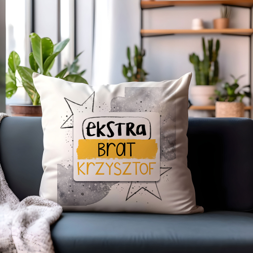 Poduszka Prezent Dla Brata EXTRA BRAT
