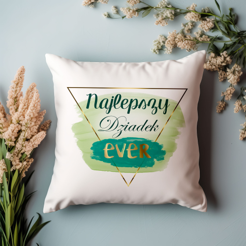 Poduszka Prezent Dzień Dziadka NAJLEPSZY