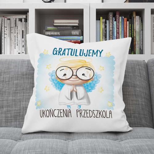 Poduszka Zakończenie Przedszkola ANIOŁEK ON