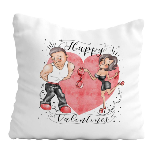Poduszka Prezent Walentynki HAPPY VALENTINES