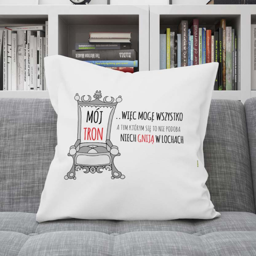 Poduszka Motywacja Sport MOGĘ WSZYSTKO