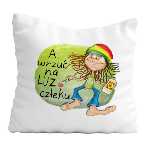 Poduszka Prezent Rasta Marihuana Trawka CBD