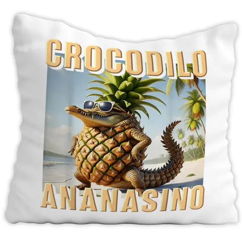 Poduszka Crocodilo Ananasino Italian Brainrot Viral Tiktok  Prezent
