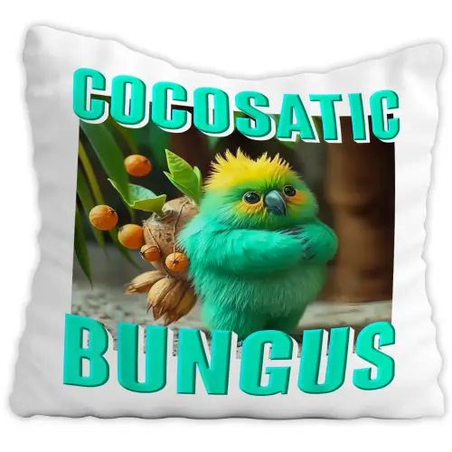Poduszka Cocosatic Bungus Italian Brainrot Viral Tiktok  Prezent