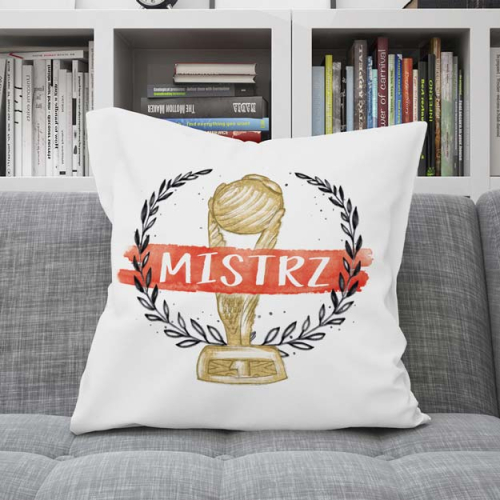 Poduszka Prezent Sport MISTRZ TROFEUM