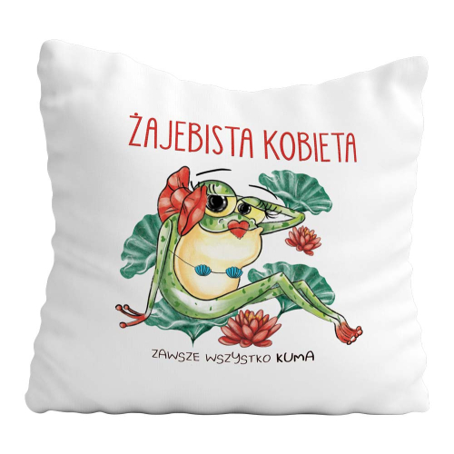 Poduszka Prezent DZIEŃ KOBIET żajebista