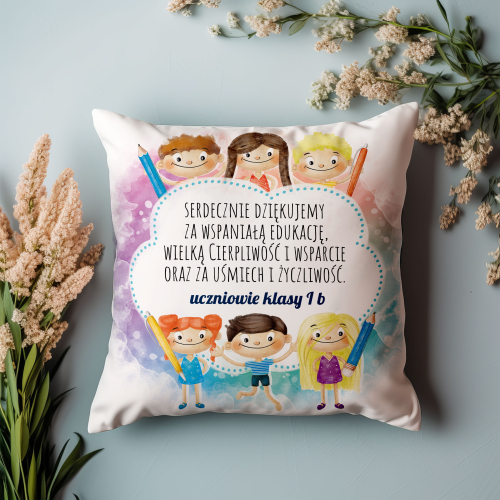 Poduszka Prezent Na DZIEŃ NAUCZYCIELA klasa