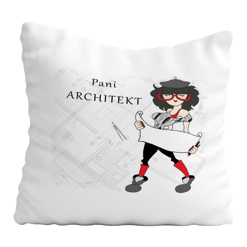 Poduszka Prezent Praca ARCHITEKT KONSTRUKTOR