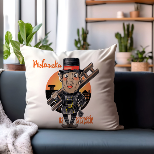 UPOMINEK PODUSZKA PREZENT ZAWÓD KOMINIARZ