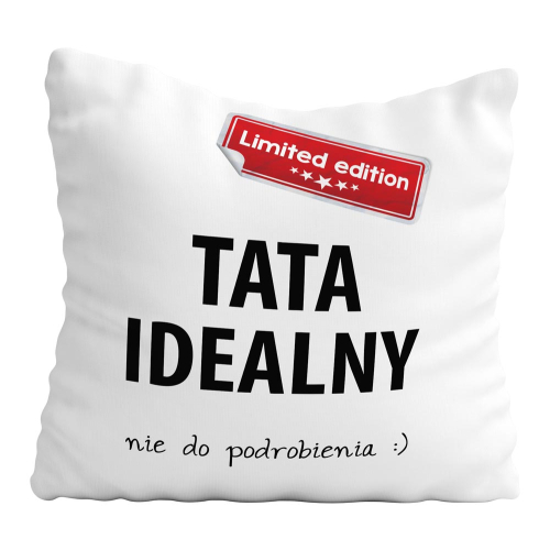 PODUSZKA DEKORACJA PREZENT UPOMINEK DLA TATY OJCA TEŚCIA IMIENINY URODZINY