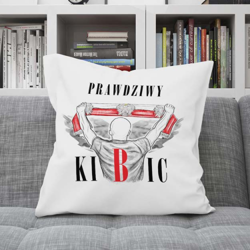 Poduszka Prezent Sport KIBIC POLSKA