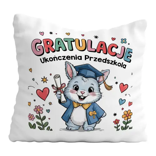 PODUSZKA PREZENT NA UKOŃCZENIE ROKU UPOMINEK PRZEDSZKOLE ŻŁOBEK DLA DZIECI
