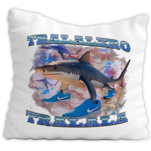 Poduszka Tralalero Tralala Italian Brainrot Viral Tiktok Prezent