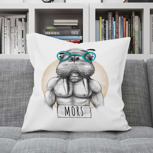 PODUSZKA PREZENT HOBBY MORSOWANIE MORS DEKORACJA