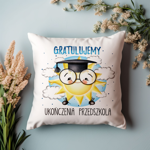 Poduszka Zakończenie Roku Przedszkola SŁONECZKO
