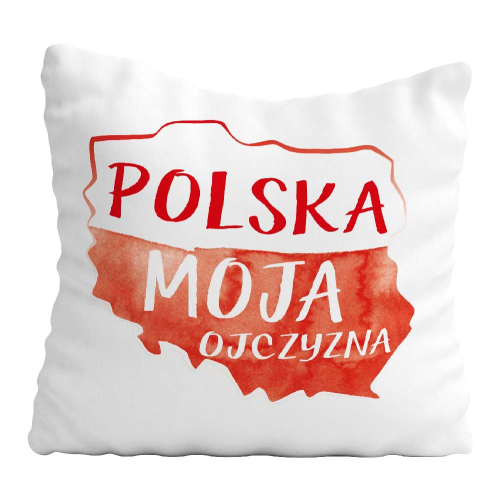 Poduszka Patriota POLSKA MOJA OJCZYZNA