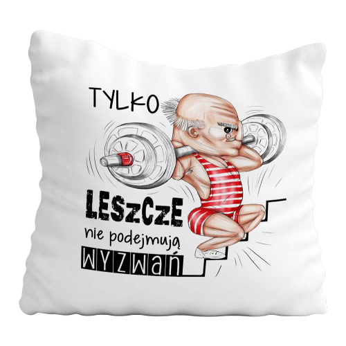 Poduszka Prezent Motywacja Sport WYZWANIE