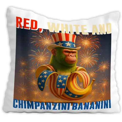 Poduszka Chimpanzini Bananini Italian Brainrot Viral TikTok Prezent