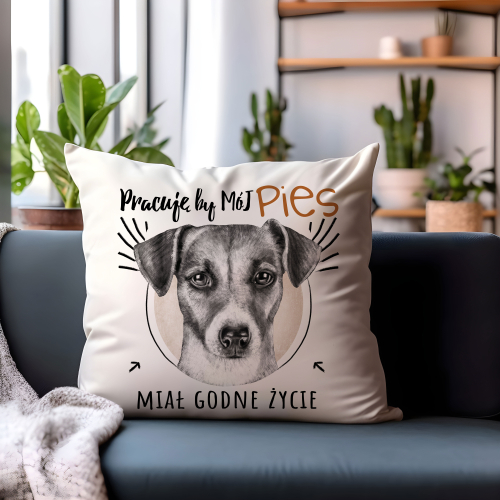 Poduszka Prezent Pies JACK RUSSELL TERRIER