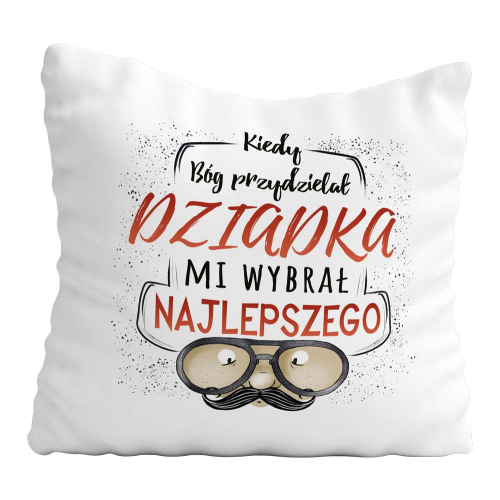 Poduszka Prezent Dzień Dziadka NAJLPESZY