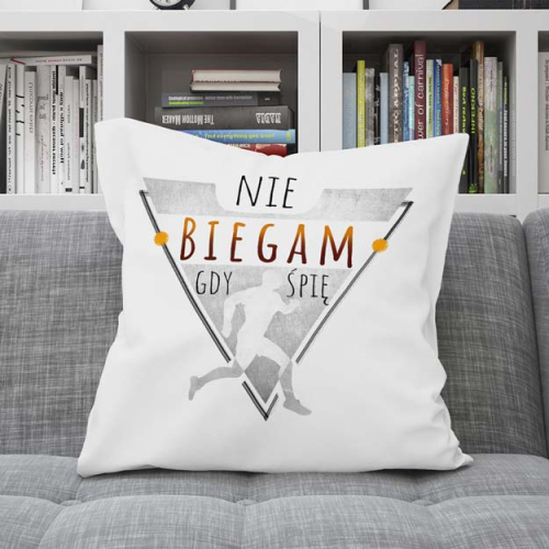 Poduszka Prezent Sport BIEGACZ BIEGANIE