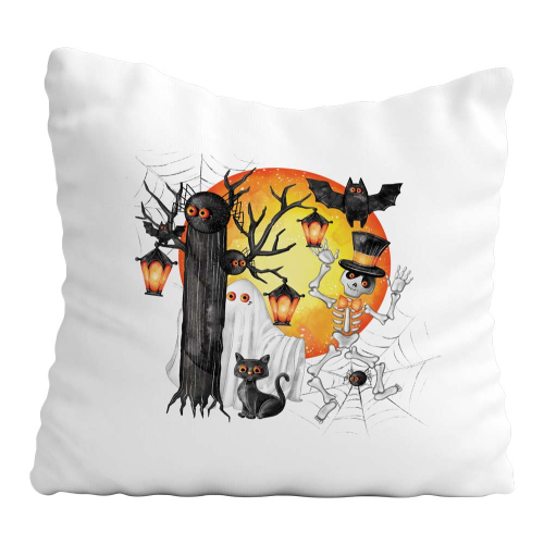 Poduszka Prezent Dekoracja HALLOWEEN czarny kot