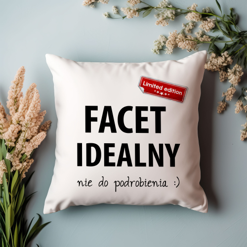 Poduszka Prezent Walentynki FACET IDEALNY