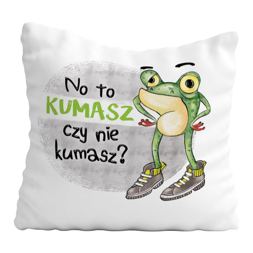Poduszka Prezent Żaba KUMASZ?