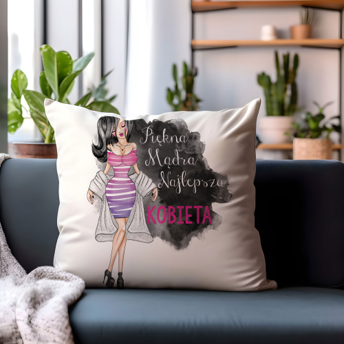 Poduszka Prezent DZIEŃ KOBIET kobieta