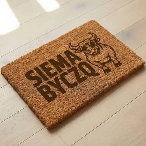 Śmieszna Zabawna Wycieraczka Z Teściową Prezent Na Parapetówkę  Mieszkania