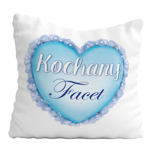 Poduszka Prezent Walentynki KOCHANY FACET