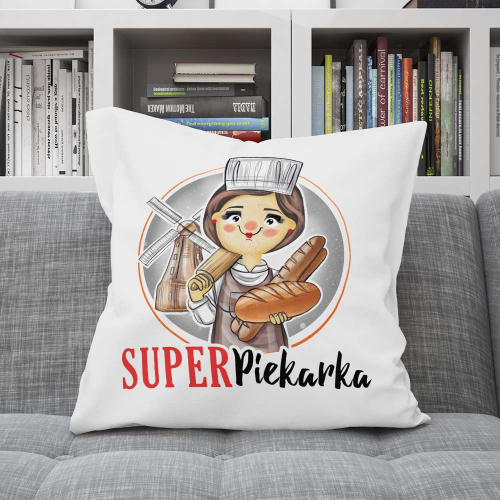 Poduszka Prezent Praca Zawód Super PIEKARKA
