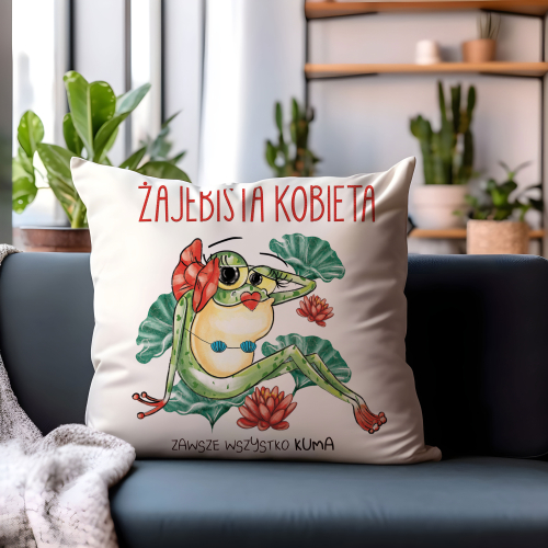 Poduszka Prezent DZIEŃ KOBIET żajebista