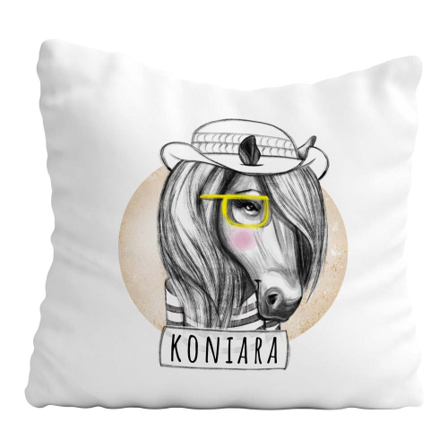 PODUSZKA PREZENT HOBBY KONIE KONIARA ZWIERZĘTA