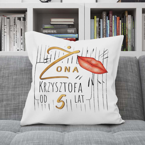 Poduszka Prezent Małżeństwo ROCZNICA ŚLUBU