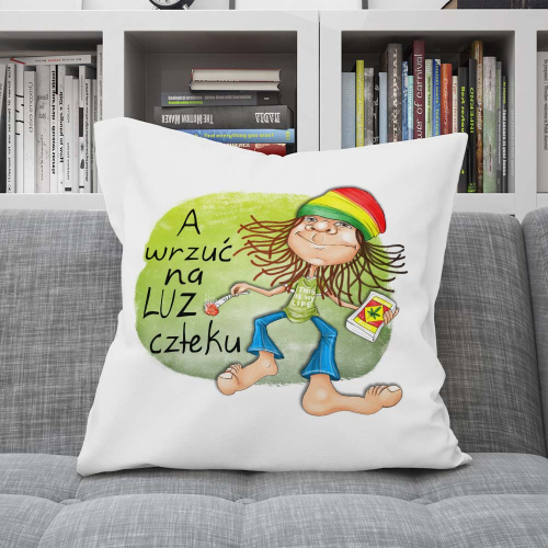 Poduszka Prezent Rasta Marihuana Trawka CBD