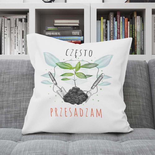 PODUSZKA PREZENT HOBBY DZIAŁKA OGRODNIK