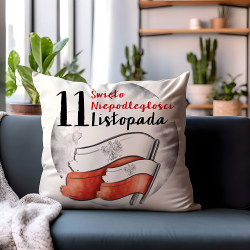 Poduszka Patriota 11 Listopada NIEPODLEGŁOŚĆ