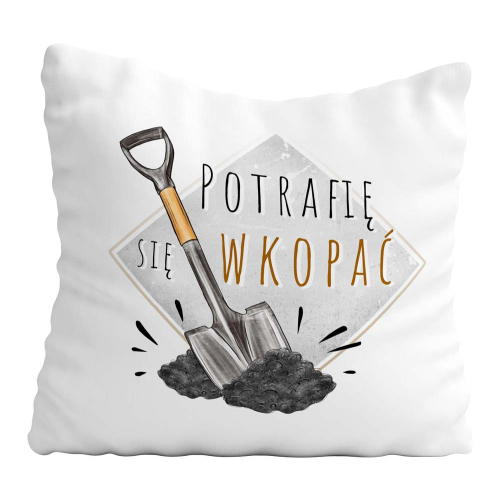 Poduszka Prezent Hobby DZIAŁKOWIEC OGRÓD